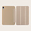Ntech Hoes geschikt voor iPad Mini 6 hoes Goud - Hoes geschikt voor iPad Mini 2021 hoes - Hoes geschikt voor iPad Mini 6 case cover - Hoes geschikt voor iPad Mini 6 bookcase - Hoes geschikt voor iPad Mini 6 hoesje soft Silicone smart cover