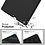 Ntech Hoes geschikt voor iPad Mini 4 Zwart - Hoes geschikt voor iPad Mini 2 / 3 hoes Trifold Smart cover - Hoes geschikt voor iPad Mini hoes - Hoes geschikt voor iPad Mini 5 hoes bookcase - Hoes geschikt voor iPad Mini 1/2/3 hoesje soft Silicone Trifold case -