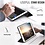 Ntech Hoes geschikt voor iPad Mini 4 Zwart - Hoes geschikt voor iPad Mini 2 / 3 hoes Trifold Smart cover - Hoes geschikt voor iPad Mini hoes - Hoes geschikt voor iPad Mini 5 hoes bookcase - Hoes geschikt voor iPad Mini 1/2/3 hoesje soft Silicone Trifold case -