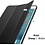 Ntech Hoes geschikt voor iPad Mini 4 Zwart - Hoes geschikt voor iPad Mini 2 / 3 hoes Trifold Smart cover - Hoes geschikt voor iPad Mini hoes - Hoes geschikt voor iPad Mini 5 hoes bookcase - Hoes geschikt voor iPad Mini 1/2/3 hoesje soft Silicone Trifold case -