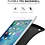 Ntech Hoes geschikt voor iPad Mini 4 Zwart - Hoes geschikt voor iPad Mini 2 / 3 hoes Trifold Smart cover - Hoes geschikt voor iPad Mini hoes - Hoes geschikt voor iPad Mini 5 hoes bookcase - Hoes geschikt voor iPad Mini 1/2/3 hoesje soft Silicone Trifold case -