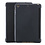 Ntech Hoes geschikt voor iPad Mini 4 Zwart - Hoes geschikt voor iPad Mini 2 / 3 hoes Trifold Smart cover - Hoes geschikt voor iPad Mini hoes - Hoes geschikt voor iPad Mini 5 hoes bookcase - Hoes geschikt voor iPad Mini 1/2/3 hoesje soft Silicone Trifold case -
