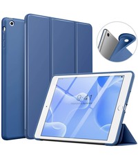 Ntech iPad Mini 4 hoes Donker Blauw - iPad Mini 2 / 3 hoes Trifold Smart cover