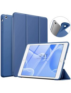 Ntech iPad Mini 4 hoes Donker Blauw - iPad Mini 2 / 3 hoes Trifold Smart cover