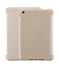 Ntech iPad Mini 4 hoes Goud - iPad Mini 2 / 3 hoes Trifold Smart cover