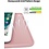Ntech Hoes geschikt voor iPad Mini 4 Rosegoud - Hoes geschikt voor iPad Mini 2 / 3 hoes Trifold Smart cover - Hoes geschikt voor iPad Mini hoes - Hoes geschikt voor iPad Mini 5 hoes bookcase - Hoes geschikt voor iPad Mini 1/2/3 hoesje soft Silicone Trifold case