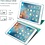 Ntech iPad Hoes 2018 - iPad 2017 Hoes Mint Groen - iPad hoes 5e / 6e generatie - iPad hoes siliconen - iPad hoesje Soft smart cover - iPad 2018 Hoes - iPad 9.7 hoes - iPad hoesje Bookcase Trifold- Ntech