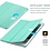 Ntech iPad Hoes 2018 - iPad 2017 Hoes Mint Groen - iPad hoes 5e / 6e generatie - iPad hoes siliconen - iPad hoesje Soft smart cover - iPad 2018 Hoes - iPad 9.7 hoes - iPad hoesje Bookcase Trifold- Ntech