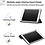 Ntech Hoes geschikt voor iPad 2018 Dusk Print - Hoes geschikt voor iPad 2017 - Hoes geschikt voor iPad 6e generatie trifold case - Hoes geschikt voor iPad 2018 hoes - Hoes geschikt voor iPad 2017 hoes - Hoes geschikt voor iPad 2018 book case smart cover - Ntech