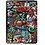 Ntech Hoes geschikt voor iPad 2018 Graffity - Hoes geschikt voor iPad 2017 - Hoes geschikt voor iPad 6e generatie trifold case - Hoes geschikt voor iPad 2018 hoes - Hoes geschikt voor iPad 2017 hoes - Hoes geschikt voor iPad 2018 book case smart cover - Ntech