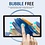 Ntech Screenprotector Geschikt voor Samsung Galaxy Tab A8 screenprotector - Screenprotector Geschikt voor Samsung Galaxy Tab A8 2021 tempered glass - 3 stuks