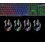 iMice iMice AN-300 - Gaming toetsenbord en muis - Qwerty - USB - LED Backlit - Zwart