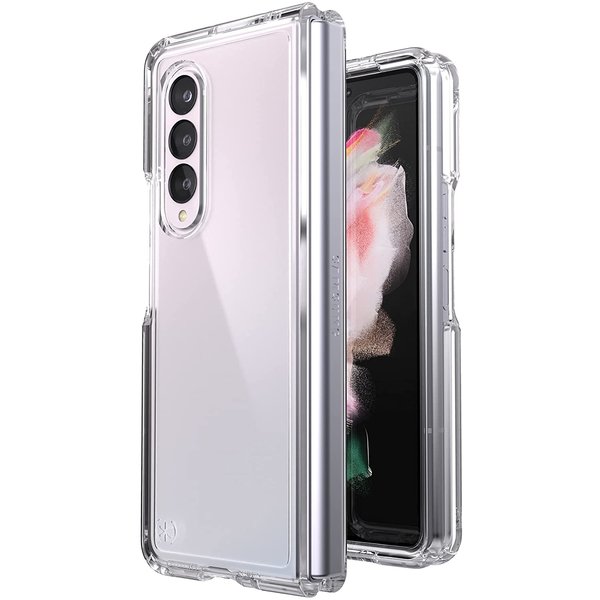 Ntech Hoesje Geschikt Voor Samsung Galaxy Z Fold 3 Hoesje Siliconen Shockproof - Hoesje Geschikt Voor Samsung Galaxy Z Fold 3 Transparant Shockproof cover - Hoesje Geschikt Voor Samsung Galaxy Z Fold 3 Case Anti Shock hoesje