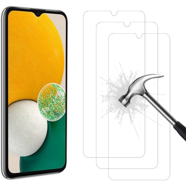 Ntech Screenprotector Geschikt voor Samsung Galaxy A13 Screenprotector - Screenprotector Geschikt voor Samsung Galaxy A13 4G / 5G Screenprotector Glas Gehard Tempered Glass - 3 Stuks