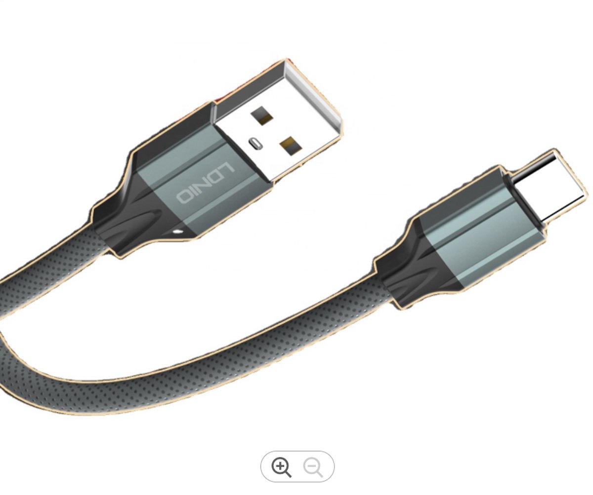 USB C kabel snel oplaadkabel- datakabel naar USB, extra sterk 2 meter/ hoge kwaliteit/geschikt voor Samsung S8 / S9 / / S20 / / Ultra Plus / A serie/