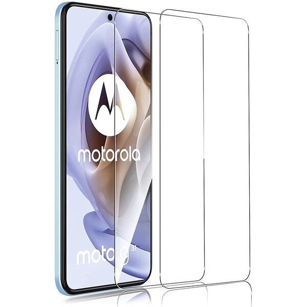 Ntech Screenprotector geschikt voor Motorola Moto G41/G71 5G Screenprotector - Moto G41/G71 5G Screenprotector Glas Gehard - Moto G41/G71 5G Tempered Glass - 2 Stuks