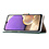 Ntech Hoesje Geschikt Voor Samsung Galaxy A13 5G / A04s hoesje bookcase Met 2x screenprotector beschermglas – Groen