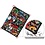 Ntech Geschikt voor Kobo Clara HD hoes Graffity Print Bookcase - Geschikt voor Kobo clara hd cover Smart case - Geschikt voor Kobo clara hoes- hoes Geschikt voor Kobo Clara HD - Kunstleer - Trifold Bookcase hoesje