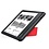 Ntech Geschikt voor Kobo Clara HD hoes Rood Bookcase - Geschikt voor Kobo clara hd cover Smart case - Geschikt voor Kobo clara hoes- hoes Geschikt voor Kobo Clara HD - Kunstleer - Trifold Bookcase hoesje