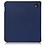 Ntech Geschikt voor Kobo Libra H20 hoesje Donker Blauw - Geschikt voor Kobo libra h20 sleepcover - Geschikt voor Kobo ereader Libra H20 hoes Bookcase - Hoes voor Geschikt voor Kobo Libra h20 met Sluiting en Auto Sleep Functie