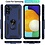 Ntech Hoesje Geschikt Voor Samsung Galaxy A13 5G / A04s Hoesje met Ring Houder – TPU backcover – Met 2x screenprotector gehard glas – Blauw