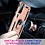 Ntech Hoesje Geschikt Voor Samsung Galaxy S21 FE Hoesje armor Met ring houder Rose Goud - Hoesje Geschikt Voor Samsung Galaxy S21 FE hoes met Kickstand TPU backcover hoesje - Galaxy s21 screenprotector 2 pack