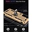 Ntech Hoesje Geschikt Voor Samsung Galaxy S21 FE Hoesje armor Met ring houder Goud - Hoesje Geschikt Voor Samsung Galaxy S21 FE hoes met Kickstand TPU backcover hoesje - Galaxy s21 FE screenprotector 2 pack