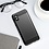 Ntech Hoesje Geschikt Voor Samsung Galaxy A01 Core hoesje Geborsteld Zwart  siliconen Carbon Fiber Optics - Brushed Silicone Colour TPU Cover  Screenprotector 2 pack