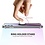Ntech Hoesje Geschikt Voor Samsung Galaxy A32 hoesje Luxe Anti shock- Galaxy A32 5G silicone Backcover Clear case - Hoesje Geschikt Voor Samsung Galaxy A32 5G hoesje met Ring houder / Ring vinger houder / standaard