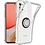 Ntech Hoesje Geschikt Voor Samsung Galaxy A32 hoesje Luxe Anti shock- Galaxy A32 5G silicone Backcover Clear case - Hoesje Geschikt Voor Samsung Galaxy A32 5G hoesje met Ring houder / Ring vinger houder / standaard