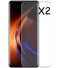 Ntech Oppo Find X3 lite Screenprotector - Oppo Find X3 lite Tempered Glass  screenprotector  - 2 Stuks