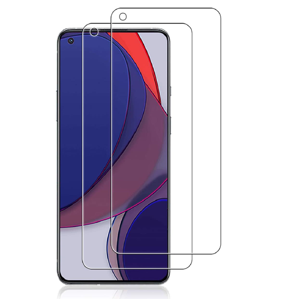 Ntech Screenprotector geschikt voor Oneplus 9 Screenprotector - Screenprotector geschikt voor Oneplus 9 / Screenprotector geschikt voor Oneplus 9 5G Tempered Glass screenprotector - 2 Stuks