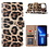 Ntech Hoesje Geschikt voor iPhone 13 Hoesje Luipaard - Hoesje Geschikt voor iPhone 13 Boek Hoesje / Portemonnee cover - Luipaard Hoesje Geschikt voor iPhone 13 6.1 inch