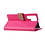 Ntech Hoesje Geschikt Voor Samsung Galaxy S22 Ultra Hoesje BookCase Pink - Hoesje Geschikt Voor Samsung Galaxy s22 Ultra hoesje wallet case - Hoesje Hoesje Geschikt Voor Samsung Galaxy S22 Ultra bookcase - Galaxy S22 Ultra portemonnee hoesje book case cover