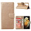 Ntech Hoesje Geschikt Voor Samsung Galaxy S22 Ultra Hoesje BookCase Goud - Hoesje Geschikt Voor Samsung Galaxy s22 Ultra hoesje wallet case - Hoesje Hoesje Geschikt Voor Samsung Galaxy S22 Ultra bookcase - Galaxy S22 Ultra portemonnee hoesje book case cover