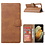 Ntech Hoesje Geschikt Voor Samsung Galaxy S22 Ultra Hoesje BookCase Bruin - Hoesje Geschikt Voor Samsung Galaxy s22 Ultra hoesje wallet case - Hoesje Hoesje Geschikt Voor Samsung Galaxy S22 Ultra bookcase - Galaxy S22 Ultra portemonnee hoesje book case cover