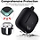 Ntech Hoesje Geschikt voor Apple Airpods 3 hoesje Silicone Case Zwart - Hoesje Geschikt voor Apple Airpodss 3 Case Siliconen Hoes - Hoesje Geschikt voor Apple Airpodss 3 Hoes Cover