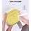 Ntech Hoesje Geschikt voor Apple Airpods 3 hoesje Silicone Case Geel - Hoesje Geschikt voor Apple Airpodss 3 Case Siliconen Hoes - Hoesje Geschikt voor Apple Airpodss 3 Hoes Cover