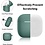 Ntech Hoesje Geschikt voor Apple Airpods 3 hoesje Silicone Case Pine Groen - Hoesje Geschikt voor Apple Airpodss 3 Case Siliconen Hoes - Hoesje Geschikt voor Apple Airpodss 3 Hoes Cover