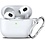 Ntech Hoesje Geschikt voor Apple Airpods 3 hoesje Silicone Case Wit - Hoesje Geschikt voor Apple Airpodss 3 Case Siliconen Hoes - Hoesje Geschikt voor Apple Airpodss 3 Hoes Cover