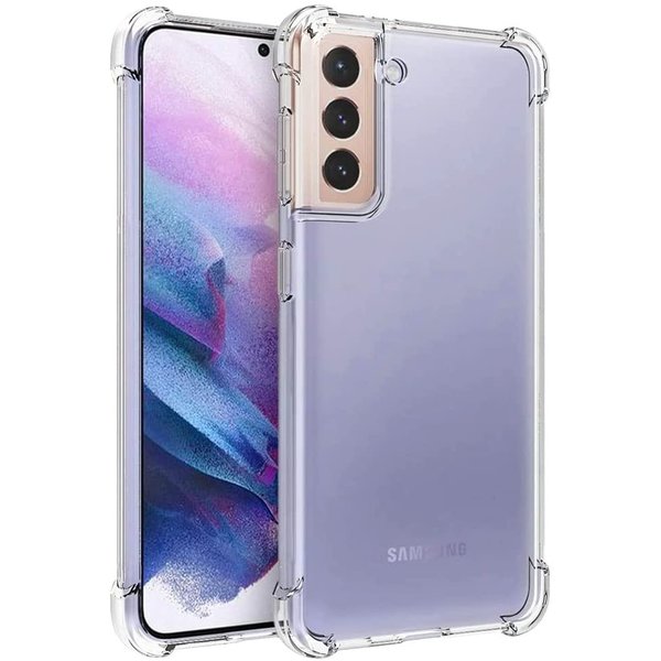 Ntech Hoesje Geschikt Voor Samsung Galaxy S22 Plus hoesje transparent - Hoesje Geschikt Voor Samsung Galaxy S22 Plus hoesje shock proof case transparant - hoesje Hoesje Geschikt Voor Samsung Galaxy S22 Plus Siliconen hoesje - Transparant