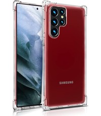 Ntech Samsung Galax S22 Ultra hoesje transparent