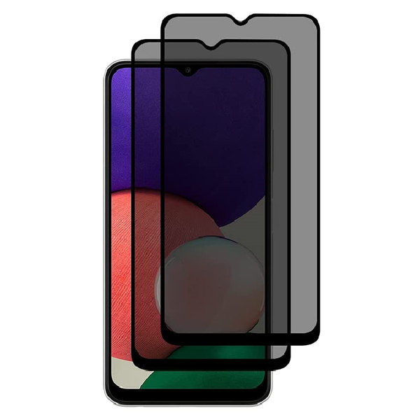 Ntech Screenprotector Geschikt voor Samsung Galaxy A22 Privacy Glass - Screenprotector Geschikt voor Samsung Galaxy  Galaxy A22 5G Privacy Screen - Privacy Glass Galaxy A22 - Privacy Screenprotector Galaxy A22 5G - Privacy Screenprotector - 2 pack