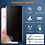 Ntech Samsung S22 Privacy screenprotector / Samsung Galaxy S22 5G Privacy Screenprotector Beschermfolie - Galaxy S22 Anti Spy Screenprotector - Galaxy S22 TPU Privacy Screenprotector