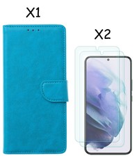 Ntech Samsung Galax S22 hoesje Blauw