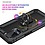 Ntech Oppo A16 Hoesje armor Met ring houder Zwart - Oppo A16s hoesje  / Oppo A54s hoesje met Kickstand TPU backcover hoesje - Oppo A16 / A16s screenprotector 2 pack