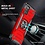 Ntech Hoesje Geschikt Voor Samsung Galaxy A03s Hoesje Heavy Duty Armor Hoesje Rood - Galaxy A03S Case Kickstand Ring cover met Magnetisch Auto Mount- Hoesje Geschikt Voor Samsung Galaxy A03S screenprotector 2 pack