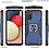 Ntech Hoesje Geschikt Voor Samsung Galaxy A03s Hoesje Heavy Duty Armor Hoesje Blauw - Galaxy A03S Case Kickstand Ring cover met Magnetisch Auto Mount- Hoesje Geschikt Voor Samsung Galaxy A03S screenprotector 2 pack