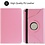 Ntech Hoesje Geschikt Voor Samsung Galaxy tab s6 lite 2024 hoes Licht Roze Draaibare Hoesje Case Cover tablethoes - Tab s6 lite hoes 2020 / 2022 360 Hoes bookcase