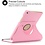 Ntech Hoesje Geschikt Voor Samsung Galaxy tab s6 lite 2024 hoes Licht Roze Draaibare Hoesje Case Cover tablethoes - Tab s6 lite hoes 2020 / 2022 360 Hoes bookcase